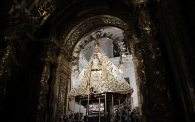 Nuestra Señora de la Estrella ataviada para los Cultos 2017