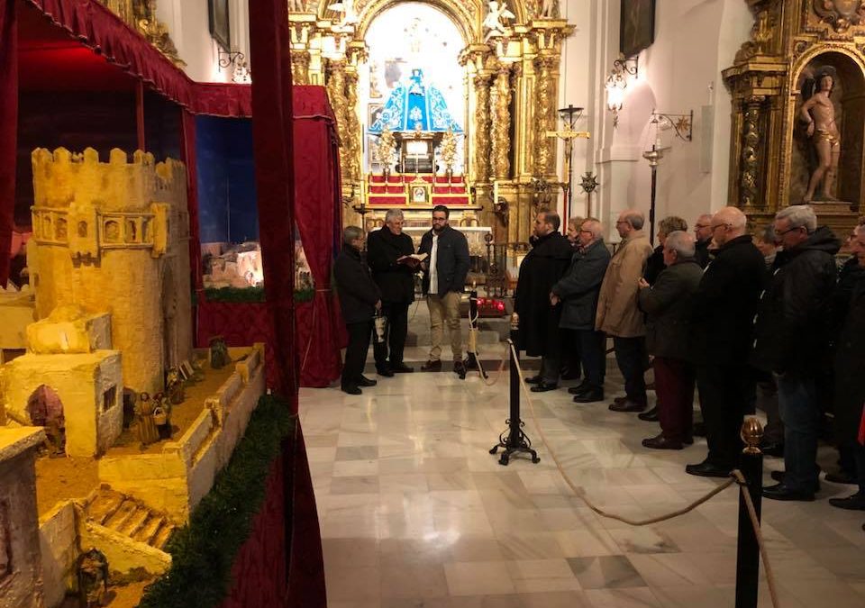 Bendecido el Belén de la Hermandad