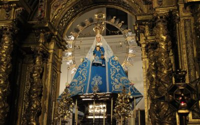 La Virgen de la Estrella vestida para la Inmaculada Concepción