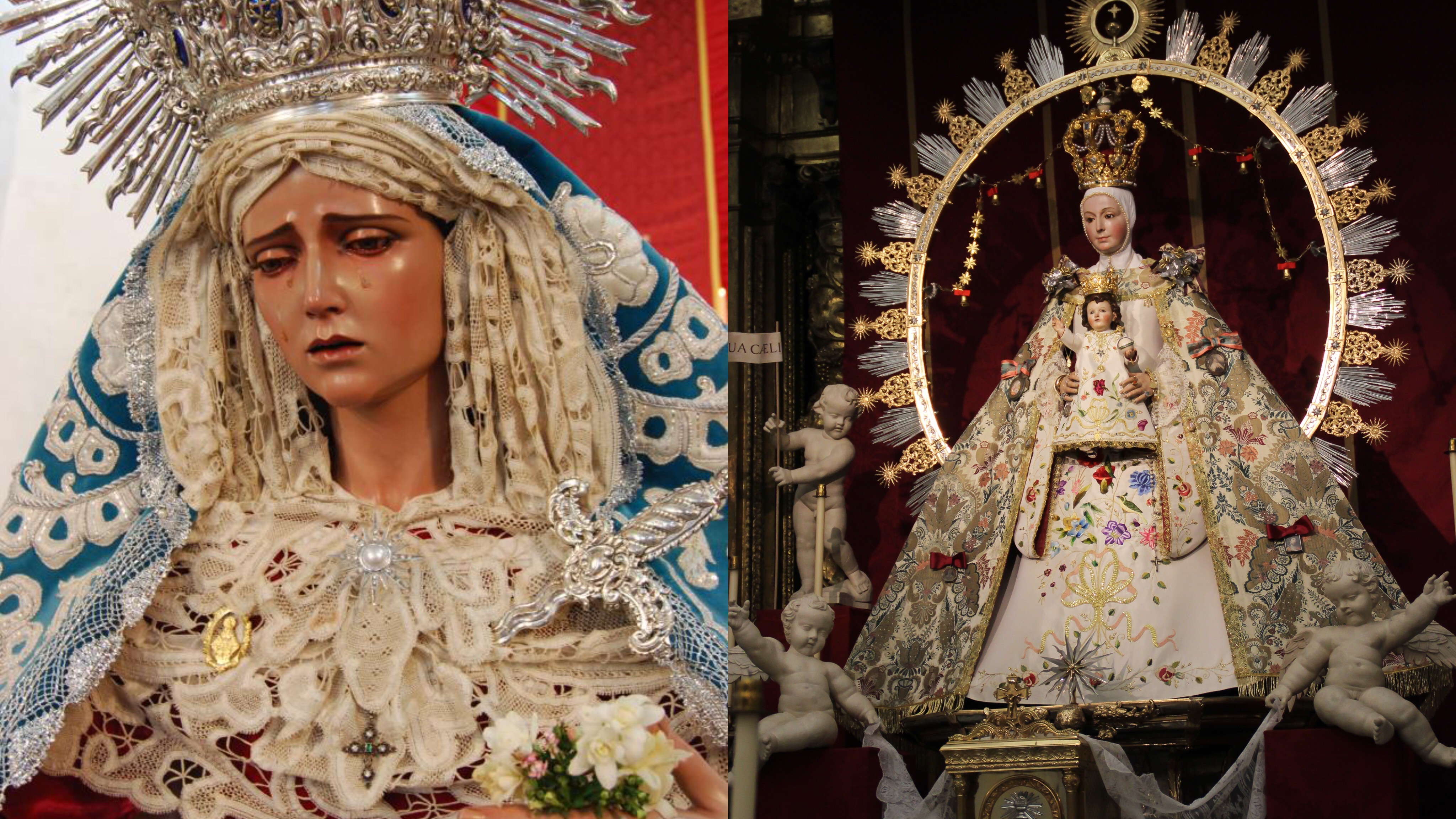 Virgen de la Estrella de Cáceres y Virgen de la Estrella de Toledo