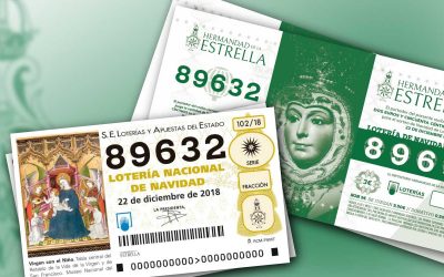 Ya disponible la Lotería de Navidad de la Hermandad 2018