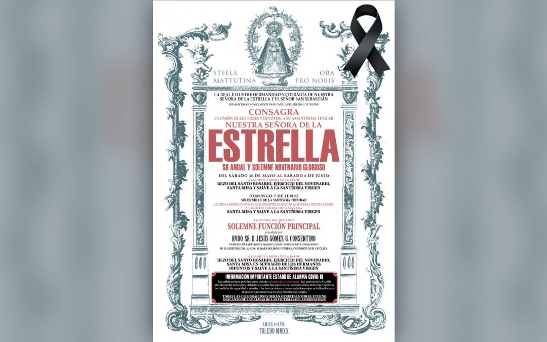 Celebración del Novenario 2020 en Honor de la Virgen de la Estrella