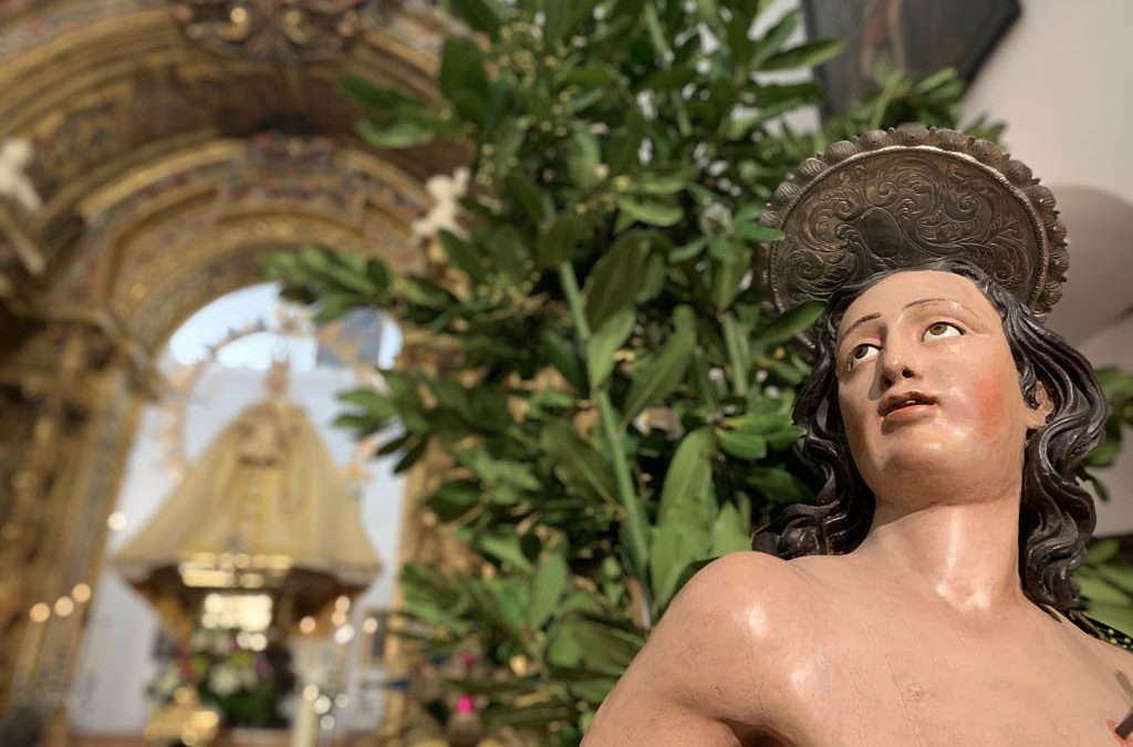 Misa y cultos en honor a San Sebastián