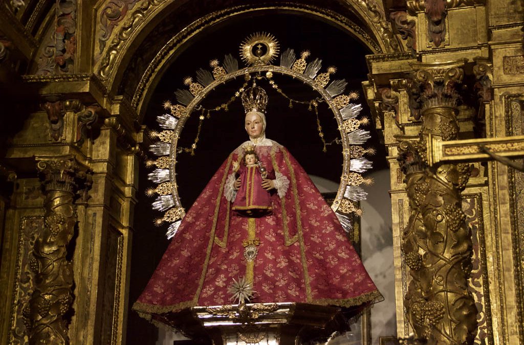 La Virgen de la Estrella vestida para la Cuaresma