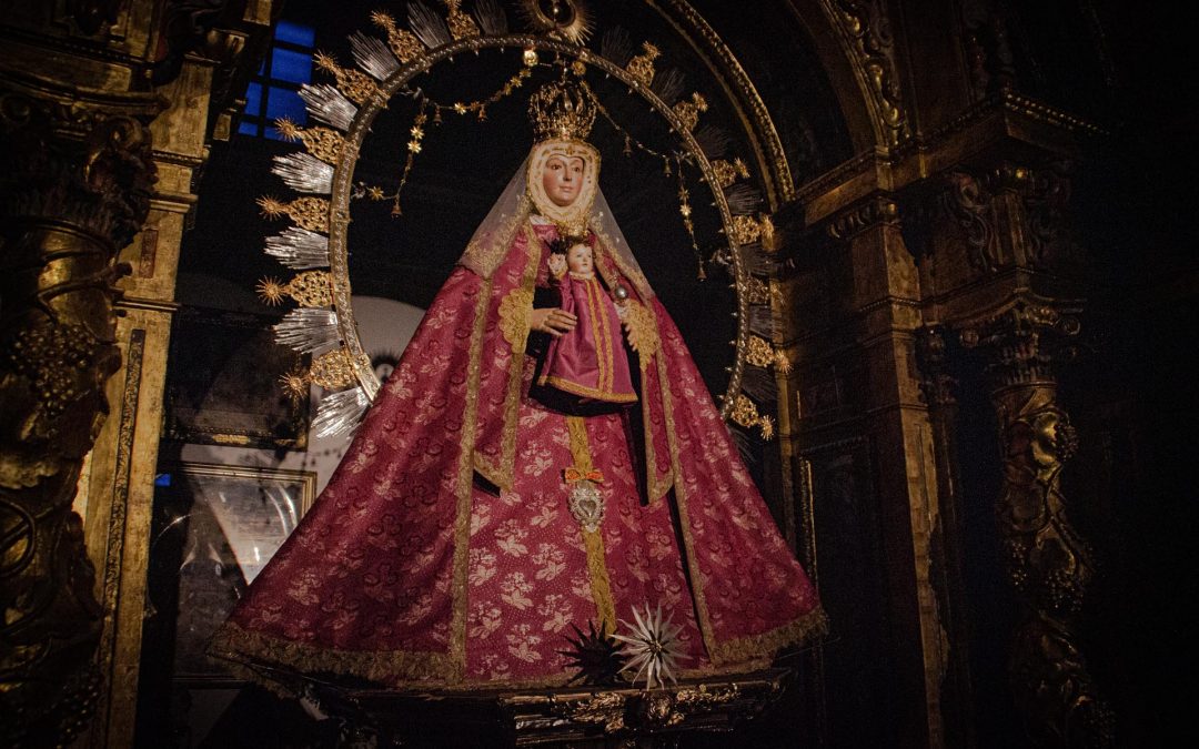 La Virgen de la Estrella ataviada para la Cuaresma