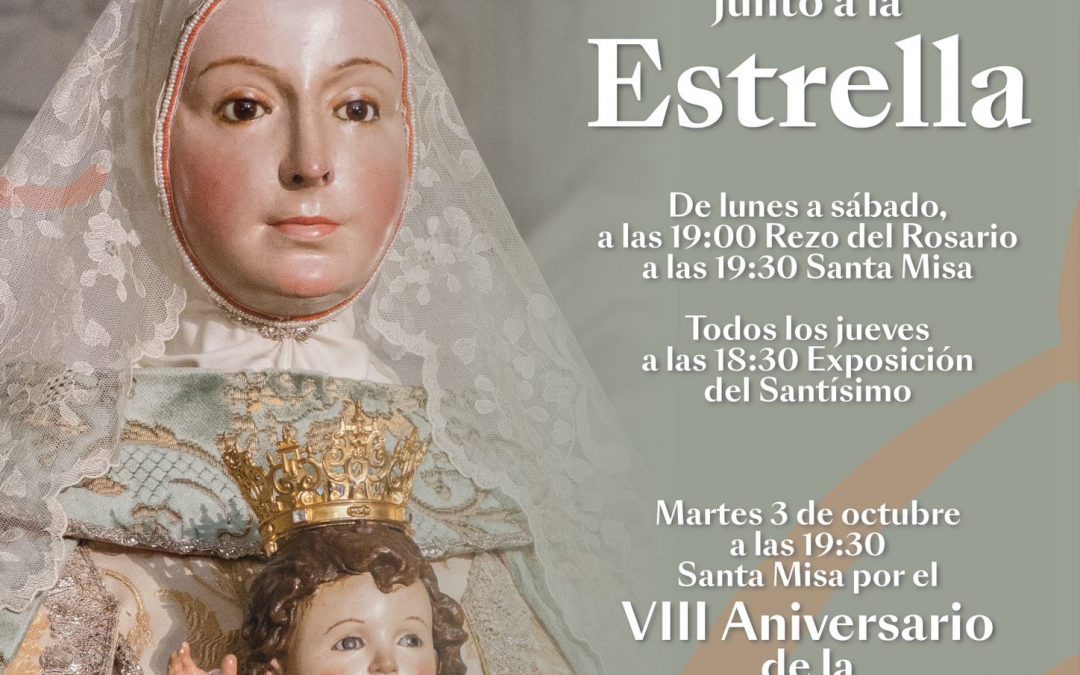 Octubre 2023, mes del Rosario junto a la Estrella