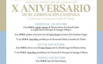 X Aniversario de la Coronación Canónica de Nuestra Señora de la Estrella